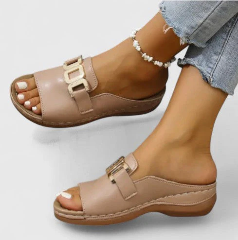 Monroe | Luxe Buckle Sandals - Image 9