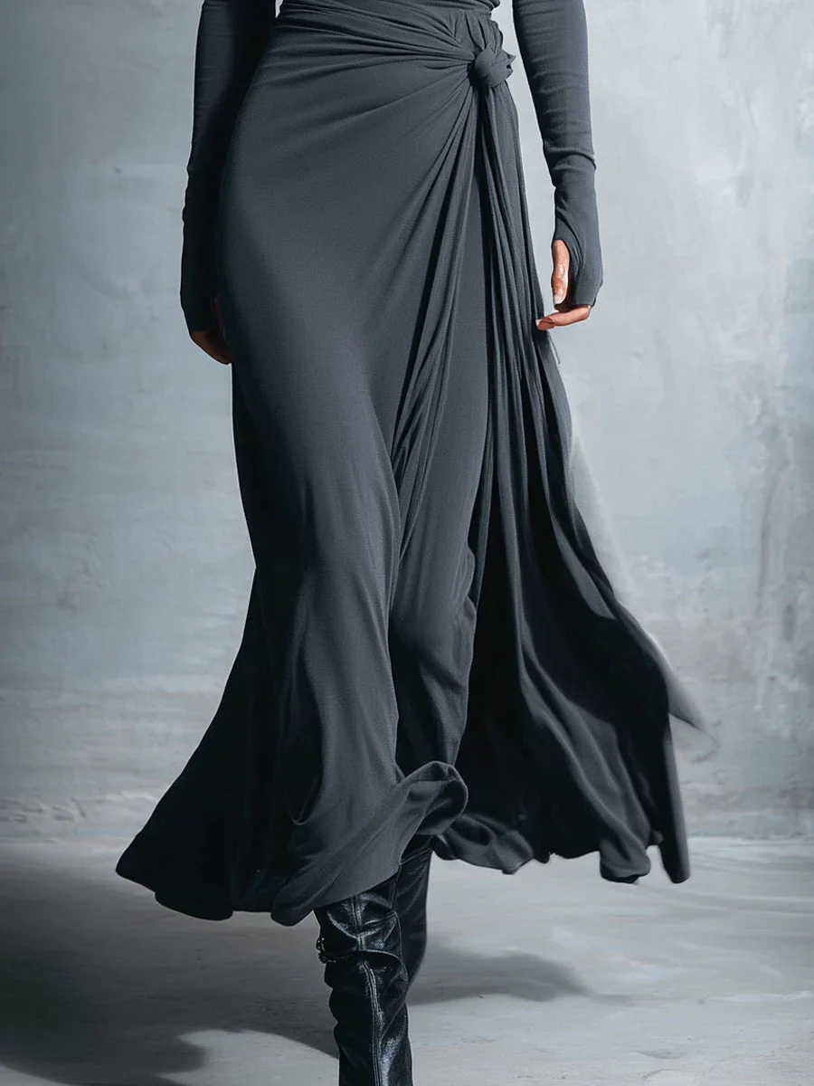 Naiara ❘ Maxi dress with side knot - Image 7
