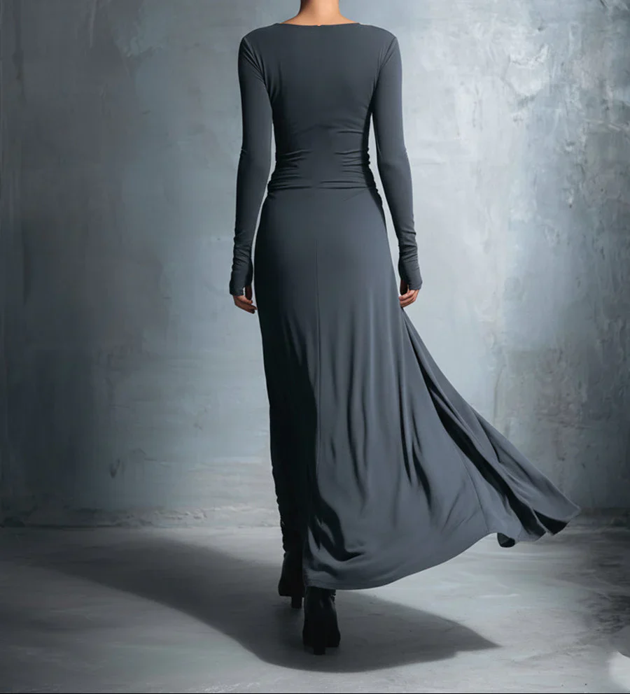 Naiara ❘ Maxi dress with side knot - Image 9