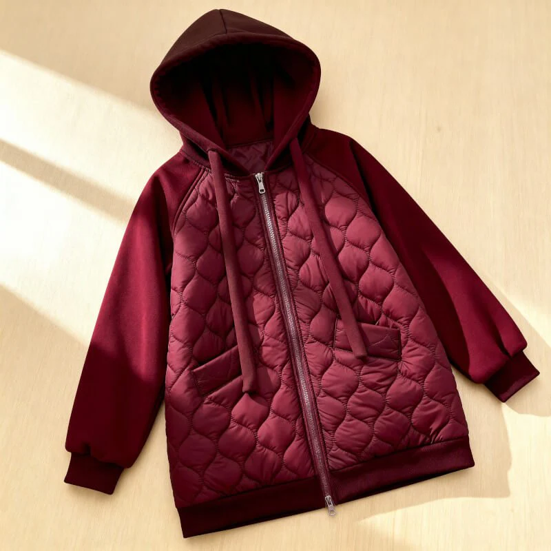 NATALIE | QUILTED HOODIE JACKET - Image 10