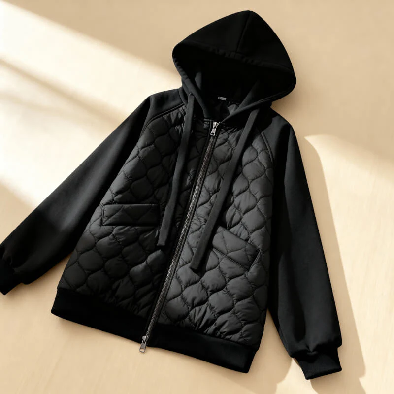 NATALIE | QUILTED HOODIE JACKET - Image 7