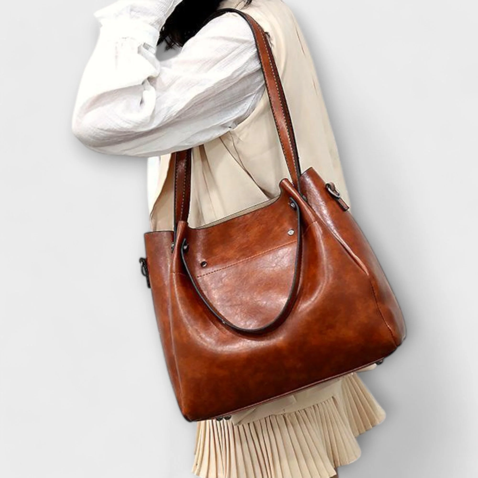 Olivia - 4-Piece Vintage Bag Set - Image 3