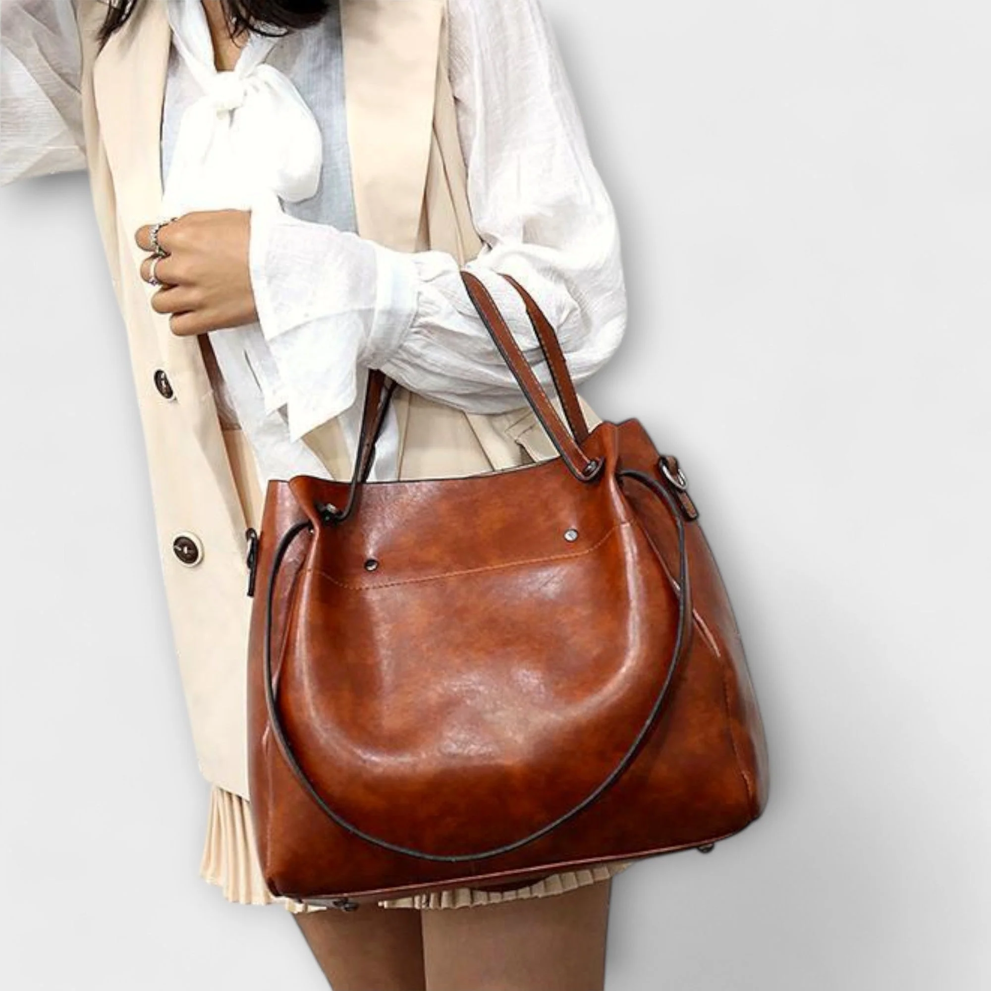 Olivia - 4-Piece Vintage Bag Set - Image 7