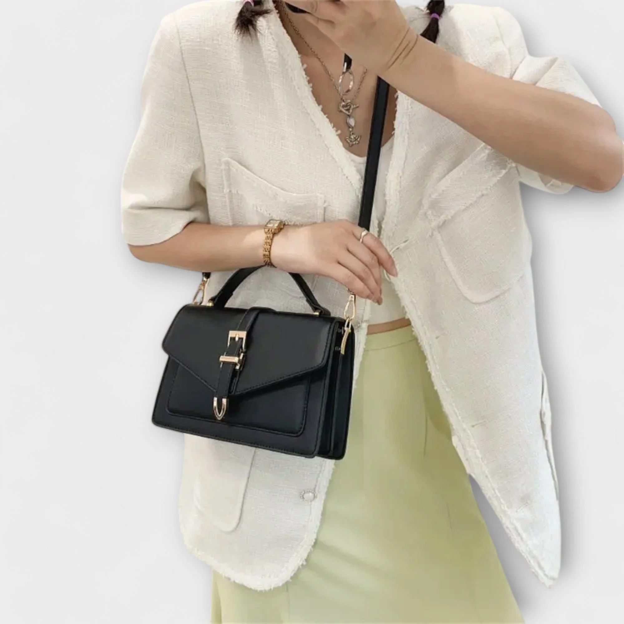 Olivia - Classic Shoulder Bag - Image 4