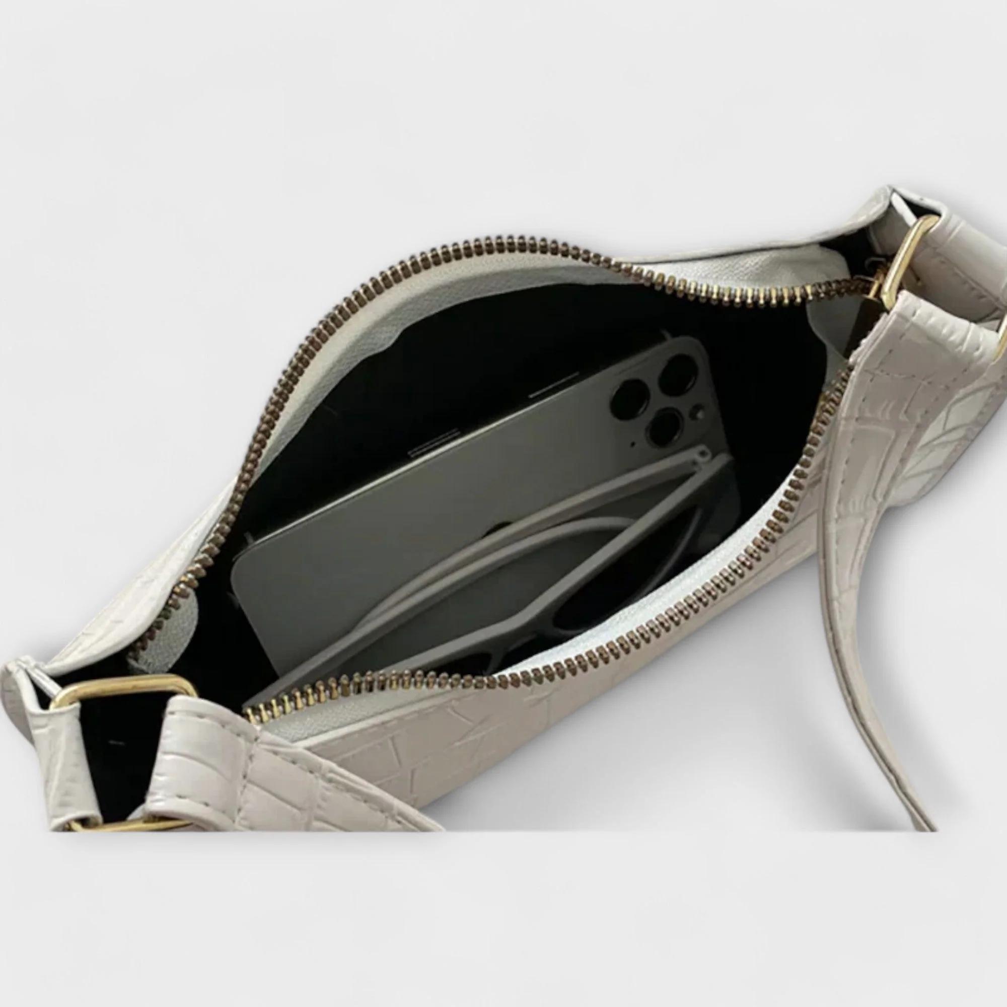Olivia - Shiny Leather Bag - Image 4