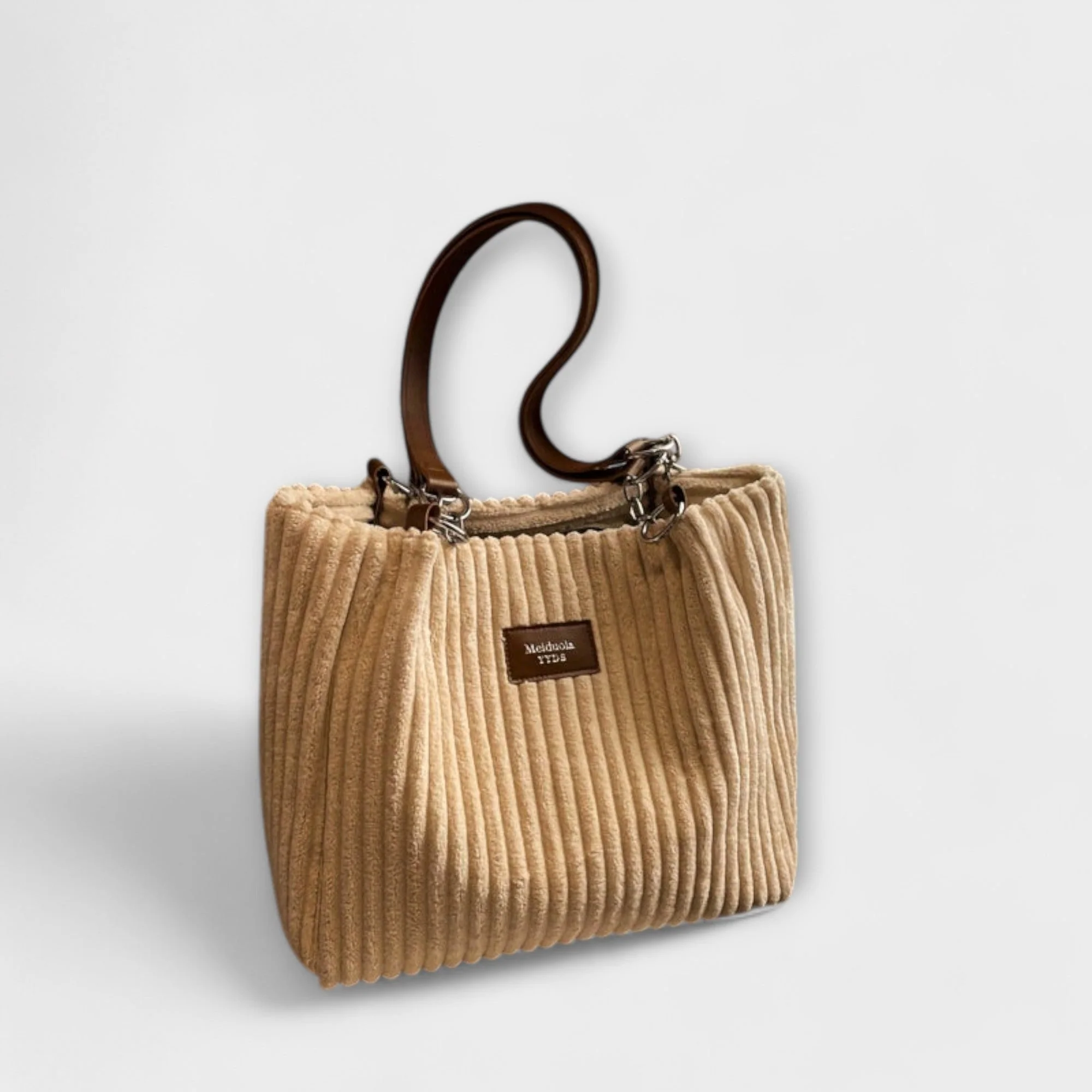 Olivia - Soft Cord Shoulder Bag - Image 3