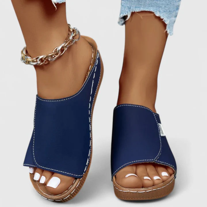 Olivia | Soft Platform Sandals - Image 10