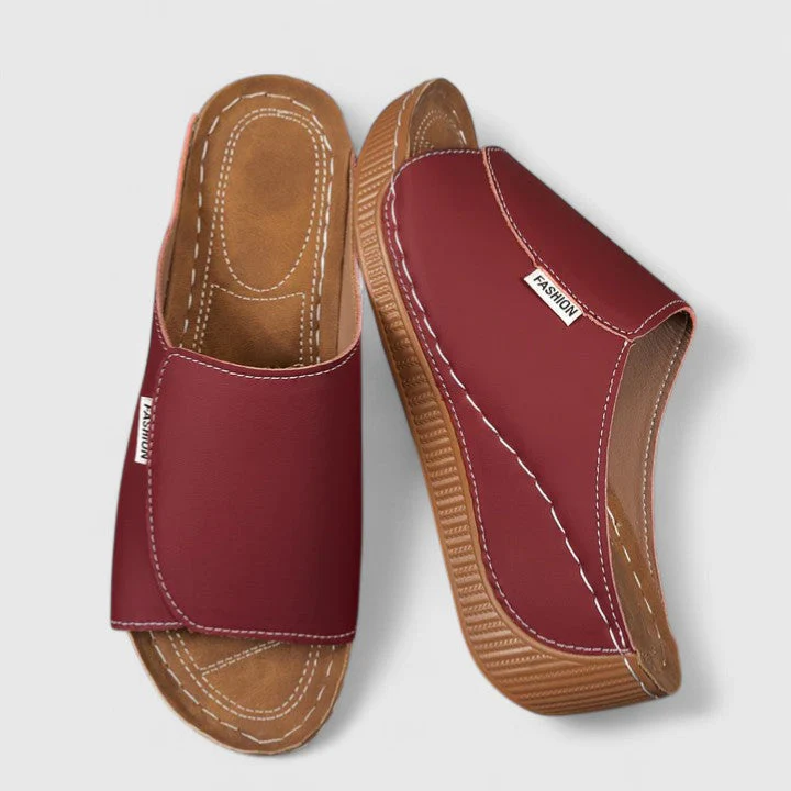 Olivia | Soft Platform Sandals - Image 4