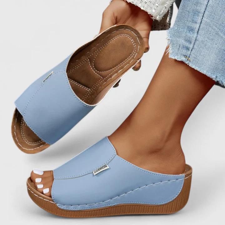 Olivia | Soft Platform Sandals - Image 7