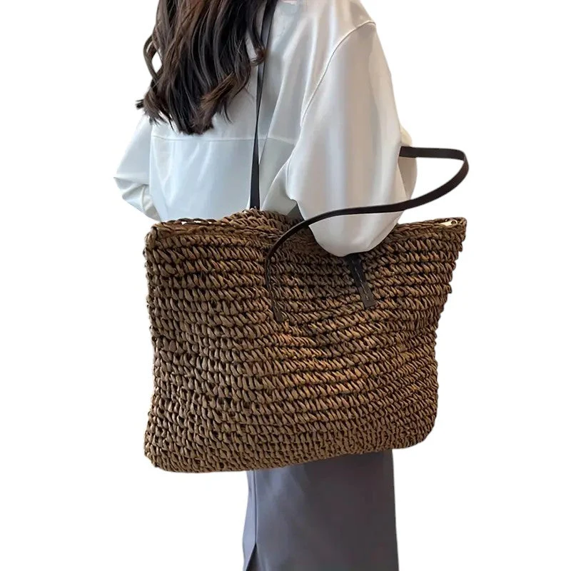 Olivia - Woven Tote Bag - Image 6