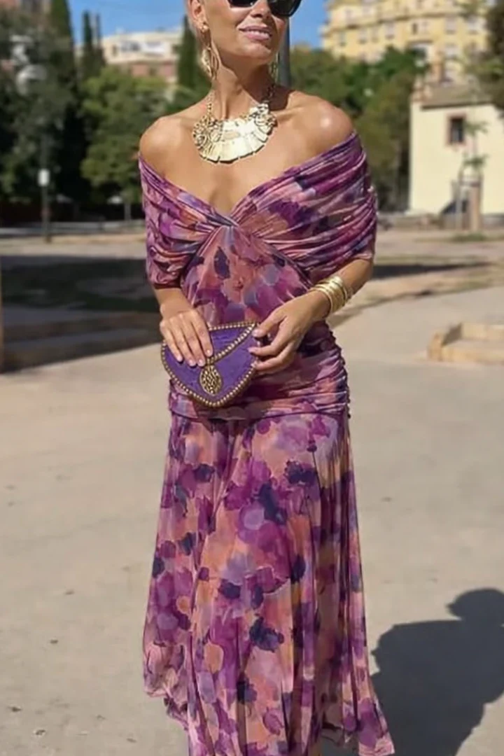 Regina | Graceful Flowing Maxi Dress - Image 11