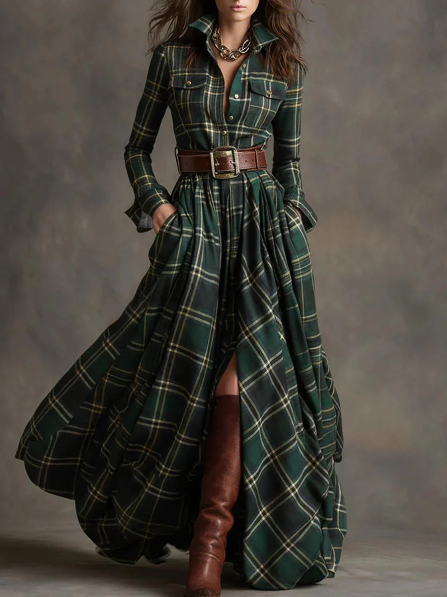 Scarlett | Belted Shirt Dress - Image 4