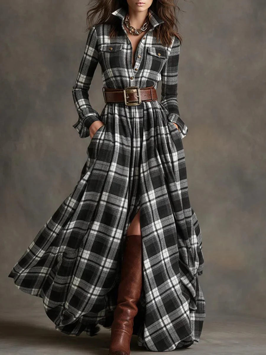 Scarlett | Belted Shirt Dress - Image 7