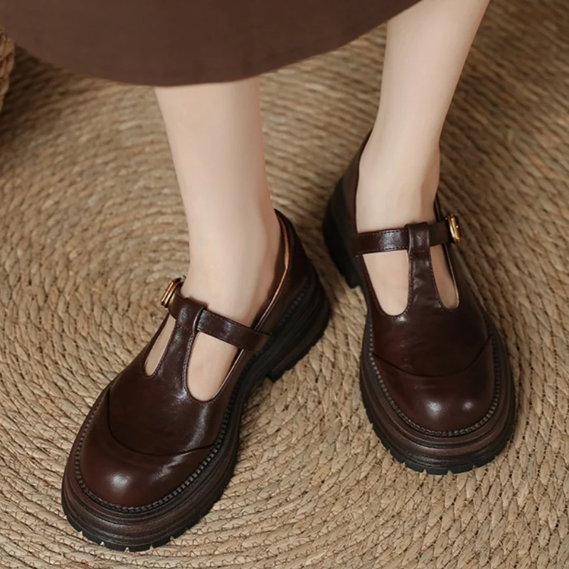 Selene | T-bar Shoes