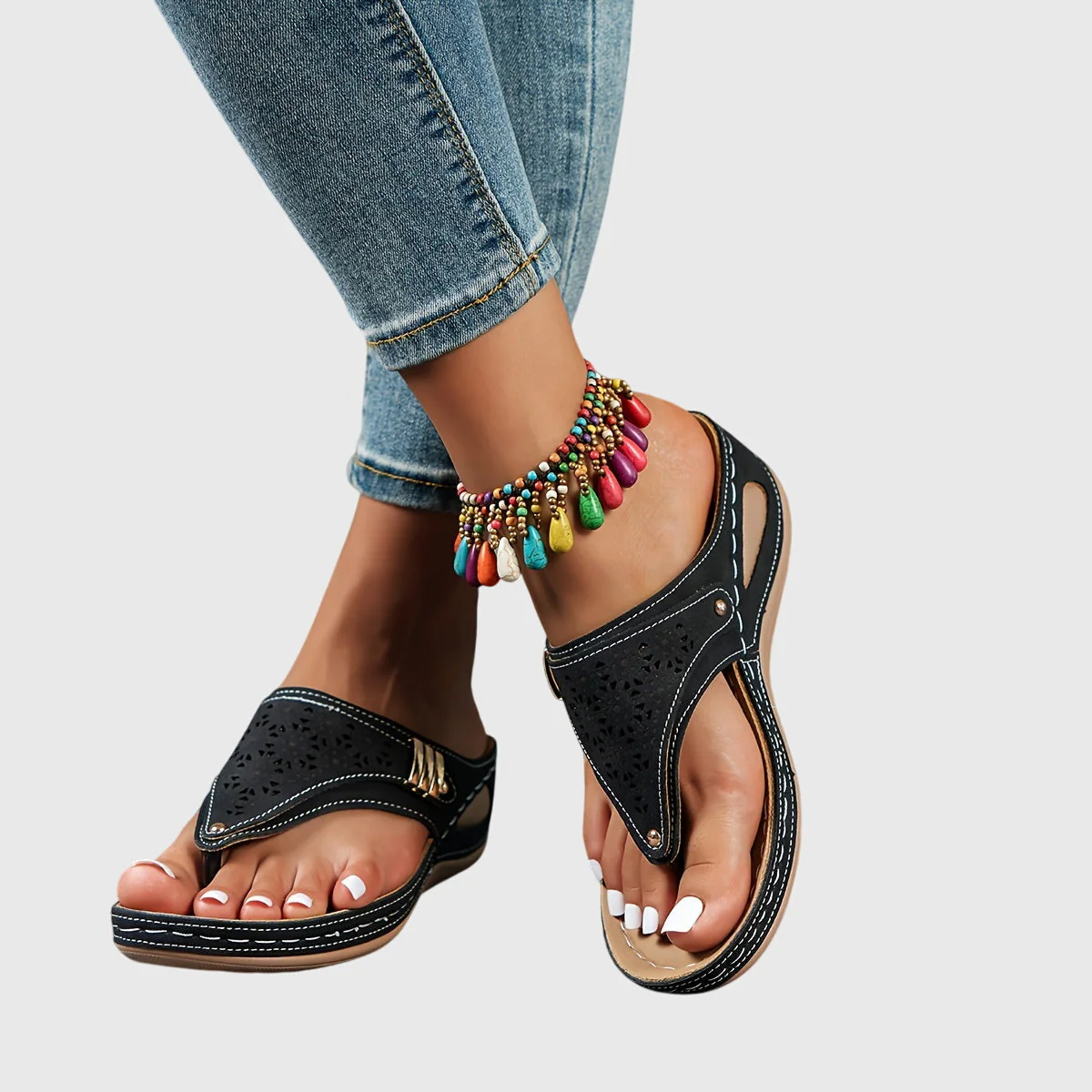 Taryn | Boho Comfort Sandals - Image 5