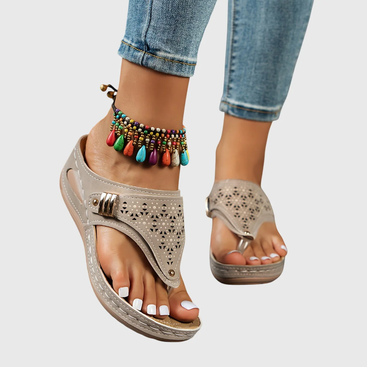 Taryn | Boho Comfort Sandals - Image 7