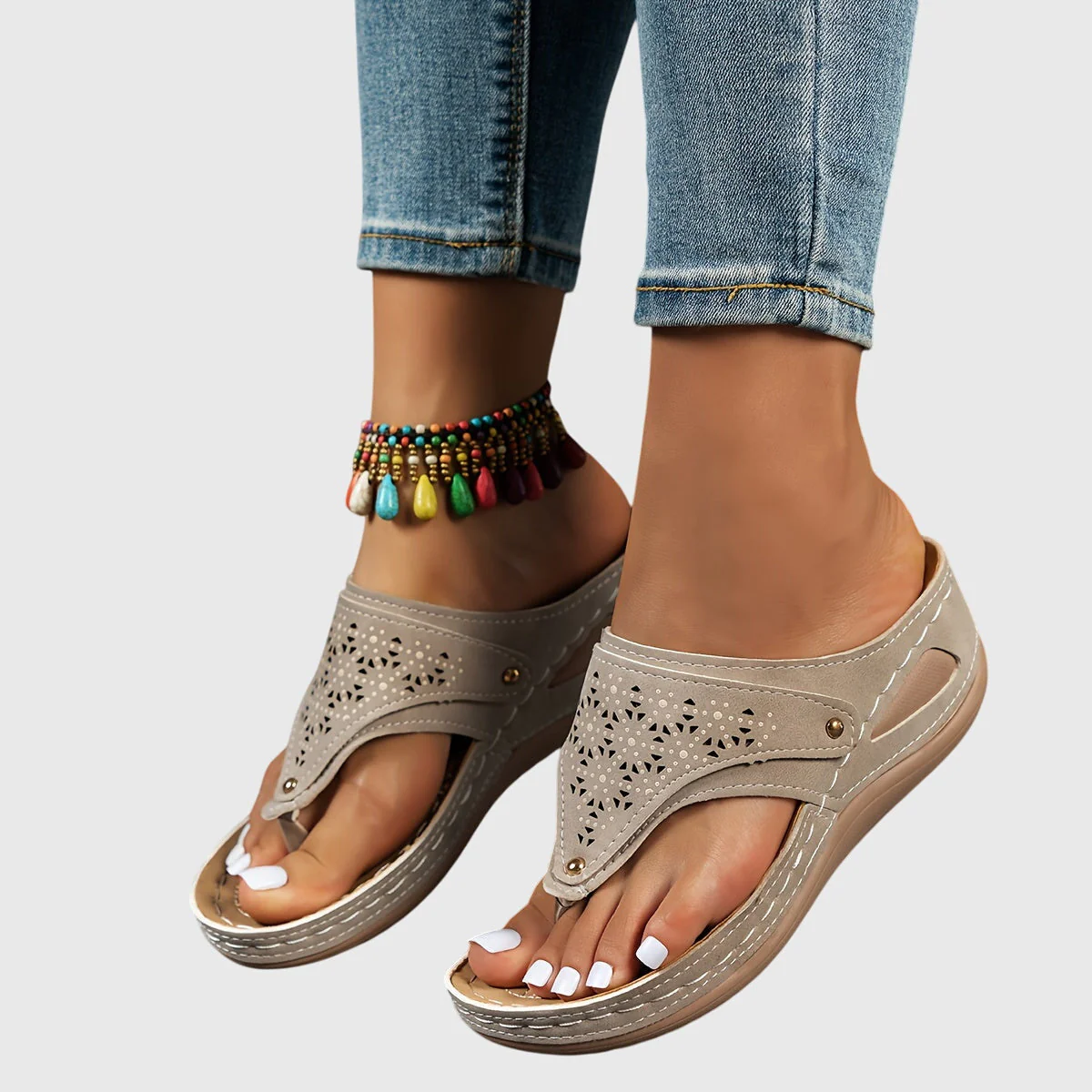 Taryn | Boho Comfort Sandals - Image 8