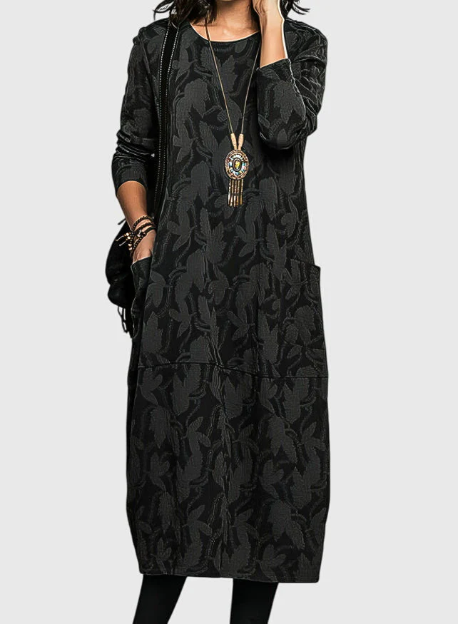 Victoria | Casual Round-Neck Dress - Image 4