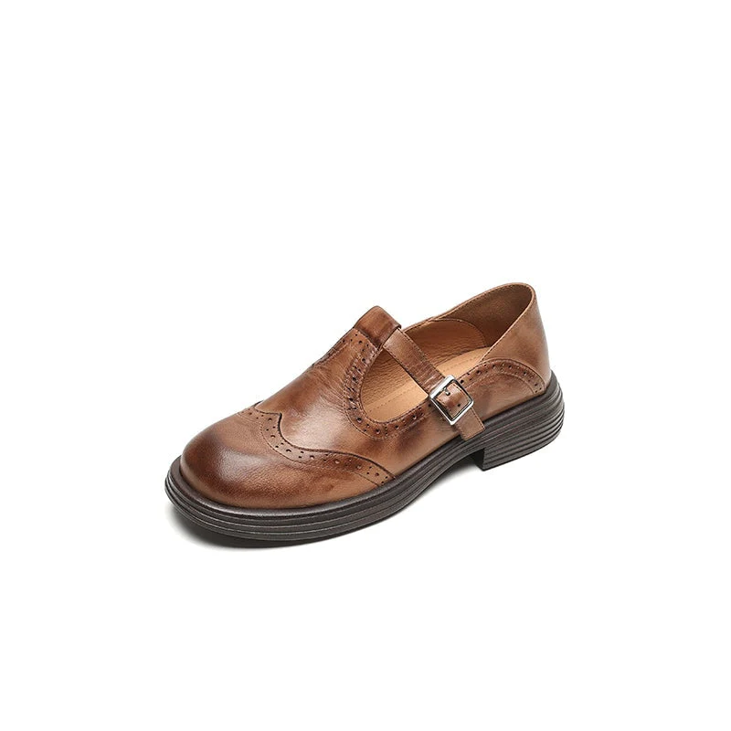Vina | Leather Mary Janes - Image 5